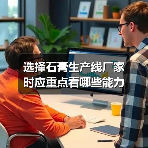 选择石膏生产线厂家时应重点看哪些能力(图1) 选择石膏生产线厂家时应重点看哪些能力