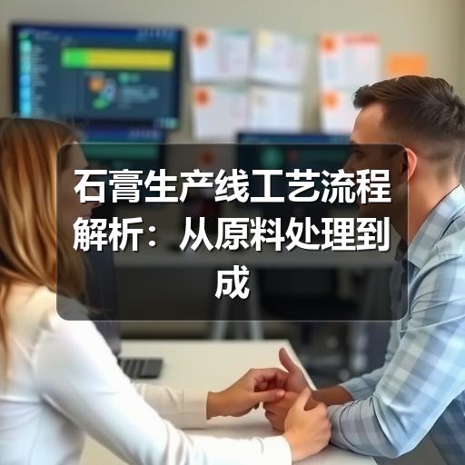 石膏生产线工艺流程解析:从原料处理到成品控制(图2) 石膏生产线工艺流程解析:从原料处理到成品控制
