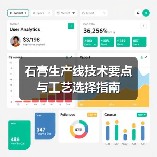 石膏生产线技术要点与工艺选择指南(图3) 石膏生产线技术要点与工艺选择指南