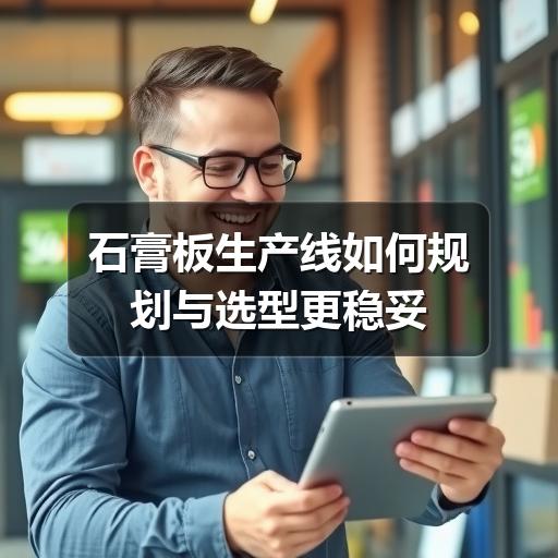 石膏板生产线如何规划与选型更稳妥