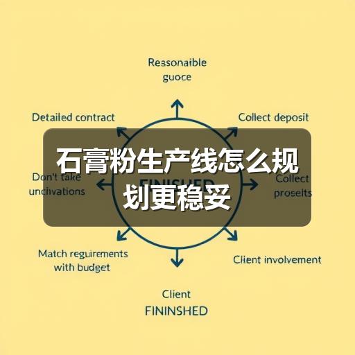 石膏粉生产线怎么规划更稳妥(图2) 石膏粉生产线怎么规划更稳妥
