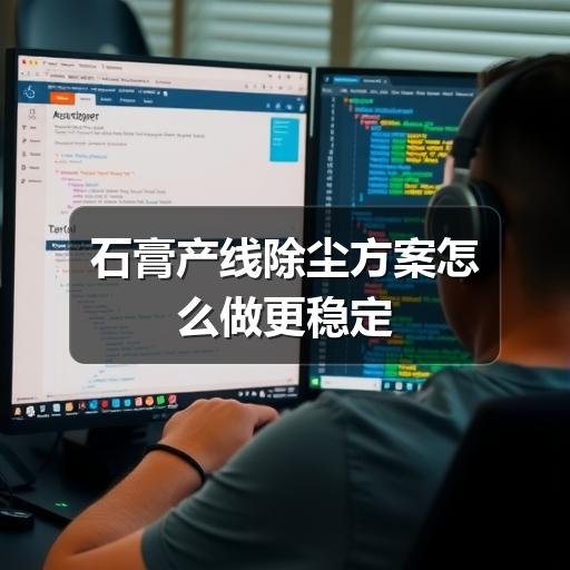 石膏产线除尘方案怎么做更稳定(图2) 石膏产线除尘方案怎么做更稳定
