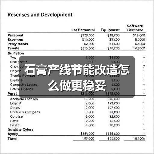 石膏产线节能改造怎么做更稳妥(图3) 石膏产线节能改造怎么做更稳妥