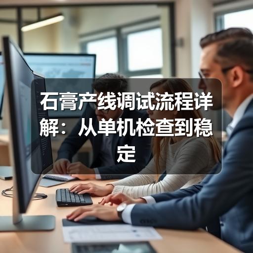 石膏产线调试流程详解:从单机检查到稳定投产(图1) 石膏产线调试流程详解:从单机检查到稳定投产