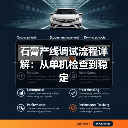 石膏产线调试流程详解:从单机检查到稳定投产(图3) 石膏产线调试流程详解:从单机检查到稳定投产