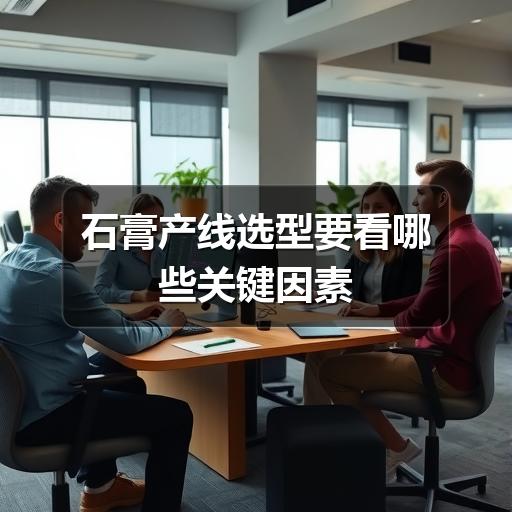 石膏产线选型要看哪些关键因素(图2) 石膏产线选型要看哪些关键因素