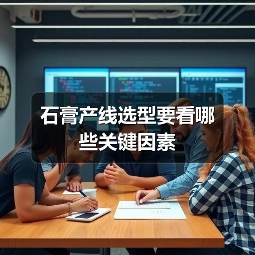 石膏产线选型要看哪些关键因素(图1) 石膏产线选型要看哪些关键因素
