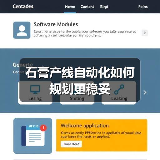 石膏产线自动化如何规划更稳妥(图2) 石膏产线自动化如何规划更稳妥