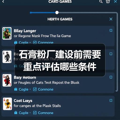 石膏粉厂建设前需要重点评估哪些条件(图3) 石膏粉厂建设前需要重点评估哪些条件