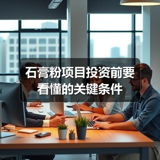 石膏粉项目投资前要看懂的关键条件(图2) 石膏粉项目投资前要看懂的关键条件