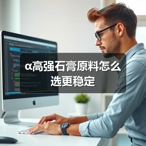 α高强石膏原料怎么选更稳定(图1) α高强石膏原料怎么选更稳定
