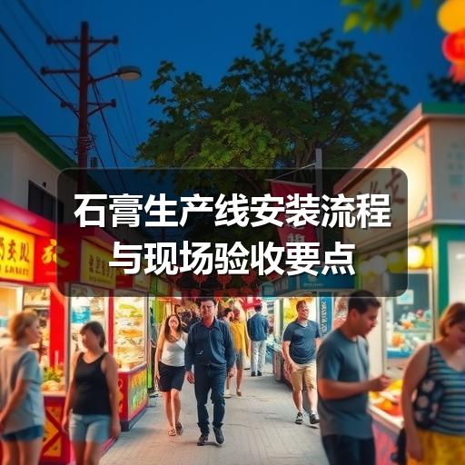 石膏生产线安装流程与现场验收要点(图2) 石膏生产线安装流程与现场验收要点