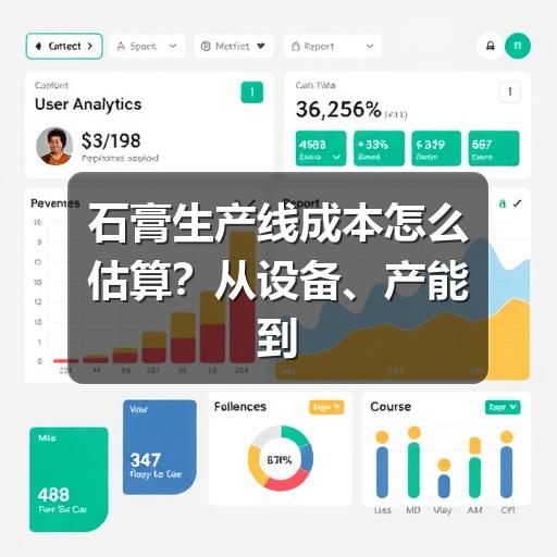 石膏生产线成本怎么估算？从设备、产能到运营费用的完整思路