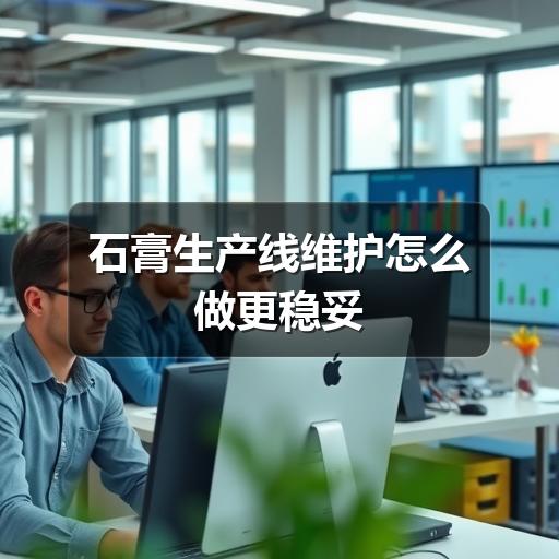 石膏生产线维护怎么做更稳妥(图2) 石膏生产线维护怎么做更稳妥